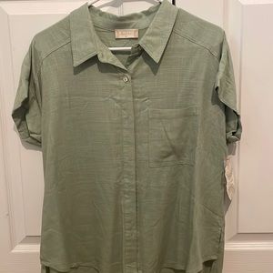 Womens button down shirt